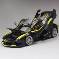 比美高 1:18 法拉利Laferrari 拉法 458 F50车模合金汽车模型 跑车模 精细版法拉利FXXK44#黑色