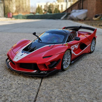 比美高 1:18 法拉利Laferrari 拉法 458 F50车模合金汽车模型 跑车模 精细版法拉利FXXK红色54#