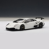 AUTOart奥拓 1:43 兰博基尼 蝙蝠LP670-4 跑车合金车模汽车模型 展示车内摆件 白色