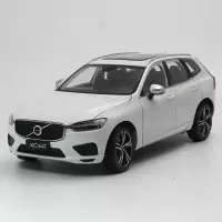 原厂 沃尔沃 VOLVO 新款XC60 沃尔沃 越野 1:18 合金汽车模型仿真车模 新款X 2018新款Xc60白色