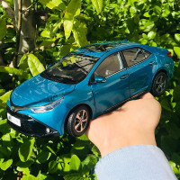 原厂丰田 2018款 第8八代凯美瑞 运动版 双擎 TOYOTA 1:18卡罗拉合金汽车模型轿车模型 雷凌双擎E+新能源