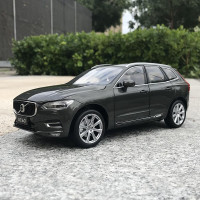 原厂 沃尔沃 VOLVO 新款XC60 沃尔沃 越野 1:18 合金汽车模型仿真车模 新 2018款XC60豪华版灰色
