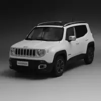 原厂 广汽 自由侠 Jeep 1:18 自由光合金汽车模 吉普车模型 仿真模型 大指挥官车模自由光 自由侠冰川白