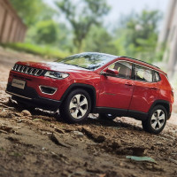 原厂 广汽 自由侠 Jeep 1:18 自由光合金汽车模 吉普车模型 仿真模型 大指挥官车模自由光 新款自由光红色