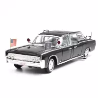 1:24 凯迪拉克 林肯 车模 总统车模 汽车模型 合金仿真车模 1961年林肯总统专车24078