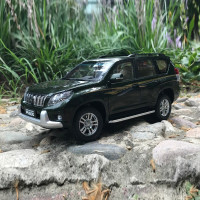 1:18 原厂 霸道PRADO普拉多 汽车模型 一汽丰田原厂 2010款越野车仿真车模合金车 绿色拉花