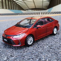 原厂丰田 2018款 第8八代凯美瑞 运动版 双擎 TOYOTA 1:18卡罗拉合金汽车模型轿车模 2019款卡罗拉红色