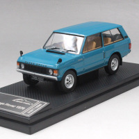 Almost Real 1:43似真汽车模型 1970初代路虎揽胜RANGE ROVE车模 银蓝色