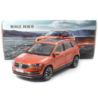 上海大众原厂 1:18 斯柯达 柯迪亚克 GT合金汽车模型 柯珞克 仿真模型 SUV越野车模型 柯珞克丹霞橙