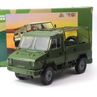 原厂 IVECO 南京依维柯 军车 NJ2046 1:24 越野车合金汽车模型 军事模型 军绿色