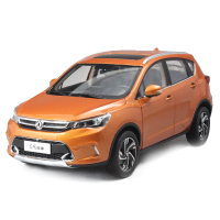 原厂1:18 东风风神AX4 AX5仿真模型 合金汽车模型 风神AX7车模 越野车模型 收藏送礼 东风AX5红色