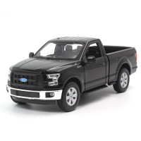 威利FX 1:24福特F150 皮卡 金属模型车模合金汽车模型跑车 静态模型奔驰X 皮卡 F150皮卡黑色