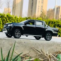 威利FX 1:24福特F150 皮卡 金属模型车模合金汽车模型跑车 静态模型奔驰X 皮卡 奔驰X皮卡黑色