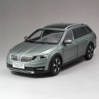 斯柯达 明锐旅行车 1:18 汽车模型 原厂上汽大众 SKODA OCTAVIA仿真模型 玛瑙绿