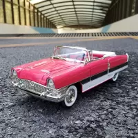 路鹰1:18 1955 柏加Packard Caribbean 老爷车模型 合金车模汽车模型车模 红色