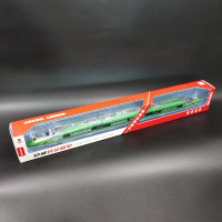 和谐号火车头复兴号高铁动列车合金火车模型仿真磁力声兴号和谐号轨道车磁力小火车模型玩具火车玩具 绿色MS908