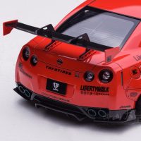 青岛社 高仿真静态拼装汽车模型1/24 战神GTR跑车Huayra帕加尼全开超级跑车 战神GTR深红色