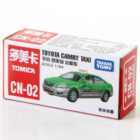 TOMY多美卡Tomica一汽红旗检阅车仿真奔驰合金车出租车CN11车模 丰田凯美瑞出租车425755[产地越南]
