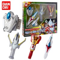 万代奥特曼经典变身器套装玩具 迪迦神光棒戴拿闪光剑盖亚52773-2 52774经典奥特曼变身套装-进化新世代