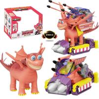 德馨时空龙骑士大号恐龙机甲变形战车钢铁霸王利刃速恐龙变形玩具 [顺丰]利刃战姬]大恐龙+战车可变型合体发射导