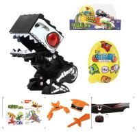 爱动小钻风玩具儿童咔咔魔块恐龙变形积木套装卡卡模块霸王龙翼龙 咔咔魔块91108-4化石龙（送积木+文具）