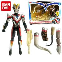 正版万代BANDAI奥特曼银河奥特曼全武装可动人偶公仔模型儿童男孩全套可动玩具 维克特利奥特曼全武装