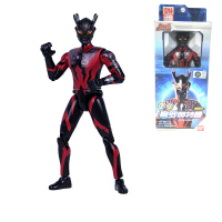 万代赛罗奥特曼全套玩具可动豪华版暗黑闪耀无限形态眼镜软胶人偶 [可发声]67704赛罗奥特曼暗黑型[送奥特曼卡1