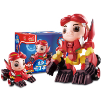 正版猪猪侠（GG-BOND）玩具超星萌宠变形机器人套装卡丁车菲菲波比超人强儿 YS8653A猪猪侠卡丁车（送文具+积木）