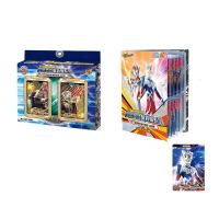传奇版奥特曼卡片金卡签名卡全套浮卡正版宇宙英雄10星卡牌荣耀版闪卡豪华卡册收藏盒3D烫金 秋季尊享版A版+普通收藏册