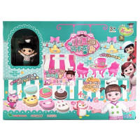 韩国小豆妮成长记过家家玩具女孩宠物乐园文具店迷你儿童3-4-5岁公主 6款全套优惠组 CX1006[小豆妮马卡龙甜品屋]