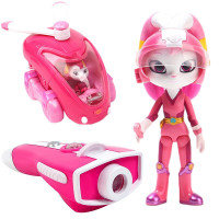 [官方直供]正版宇宙护卫队玩具变形机车风暴闪电彩虹公仔玩偶套装男孩女 彩虹套装[大号彩虹公仔+彩虹机车+彩虹能量投影仪]