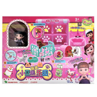 韩国小豆妮成长记过家家玩具女孩宠物乐园文具店迷你儿童3-4-5岁公主 6款全套优惠组合 CX1009[小豆妮萌宠乐园]
