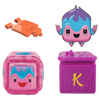 [推荐]Kuroba爱动可露芭巴精灵世界玩具猜拳精灵石头剪刀布游戏对战套装变形玩具 火系[火精灵]21001