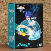 战斗王飓风战魂5新款4合体加速烈破炎龙战神之翼魔幻拉线陀螺玩具 基础合体版战神之翼送战斗盘+4陀尖