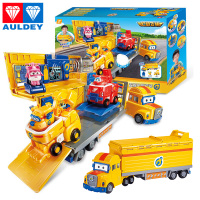 超级飞侠全套乐迪抖音同款国际机场大冒险汽车轨道玩具多利工程车 卡尔叔叔救援车厢