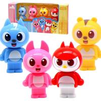 正版迷你特工队x玩具炫能装备系列光之变形组合套装玩具 【赠品】迷你特工队人偶