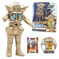 泰罗奥特曼咸蛋超人赛文艾斯超可动人偶带披风正版大号玩具 奥特战甲怪兽系列-金古乔怪兽