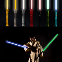 [199-20]星球大战激光剑金属磨砂剑柄玩具道具男孩儿童玩具 磨砂手柄 枪色磨砂手柄红光
