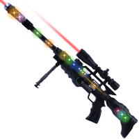 儿童宝宝电动玩具投影声光音乐男孩女孩2-3-5-6岁冲锋 二代投影枪(3节普通电池)