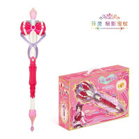 叶罗丽宝石盒子女孩发光玩具孔雀冰灵公主花蕾城堡圣殿冰晶宫 菲灵-秘影宝杖