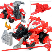 庄臣 反斗战车玩具帝王龙剑刃虎巨神鹰儿童模块组装玩具车对战套装 8701反斗战车帝王龙