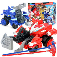 庄臣 反斗战车玩具帝王龙剑刃虎巨神鹰儿童模块组装玩具车对战套装 反斗战车帝王龙+黑魔鲨