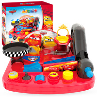 心奇冒险乐园玩具游戏闯关套装亿奇迪士尼冰雪奇缘儿童玩具小球滚轨道 心奇冒险乐园-汽车总动员