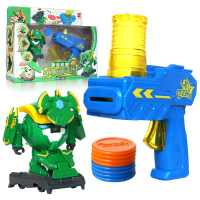 果宝特攻4凯铠之魂玩具 解锁香橙菠萝战宝4套装爆裂变形特功工 [翻滚射击套装]小果萌萌