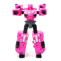 韩国正版 迷你特工队X机甲玩具玩具儿童变形合体机器人金刚玩具汽车人弗特男孩生日 黄金版8902特工X机甲-露西