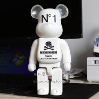 bearbrick积木熊 neighborhood NBH 骷髅头 模型摆件公仔手办40 白骷髅头 400%高约28cm