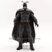DC漫画 蝙蝠侠 BATMAN 正义联盟 手办人偶公仔 超可动 战损版18cm 变异蝙蝠侠 高约18厘米