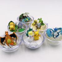 口袋公仔 宠物小精灵 宝可梦精灵球 场景摆件 皮卡丘手办模型 精灵球(蓝盒) 祖国版,精灵球直径约6.5cm