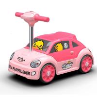乐的儿童滑行车学步车骑行玩具二合一四轮溜溜车带音乐