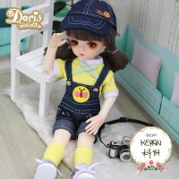 多丽丝卡密儿BJD娃娃SD娃娃1/6体女孩玩具实体关节洋娃娃仿 科妍--改妆版 [改妆版卡密儿娃娃30cm]+送养护礼包